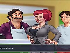 Intense Busty Action In Summer Time Saga Uncensored Part 7 With Big Tits