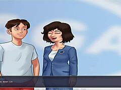 Intense Busty Action In Summer Time Saga Uncensored Part 7 With Big Tits