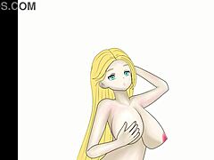 speed painting of cute waifu in fantasy style