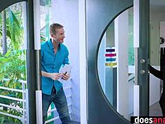 Nasty guy fucks milf's big ass from behind