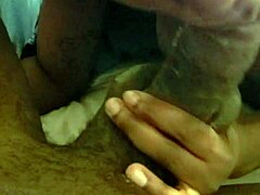 Stud chick sucks big black cock deepthroat