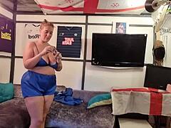 wow, topless darts with horny blonde milf at local pub!