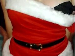 Blonde Teen Slut Rides Santa's Wife in POV. Explosive Cowgirl Creampie Leaves Her Shaking!