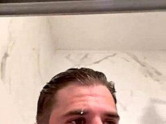 Relaxing Shower Time In Wet Bathing Area