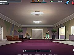 Summertime Saga maid shakes big ass while dancing