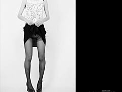 Why crave pantyhose fetish on silky legs?