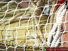 German Devoted Slave Feels Bound In BDSM Session