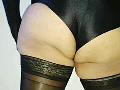 my fat ass shemale fucks me hard in wild trans scene