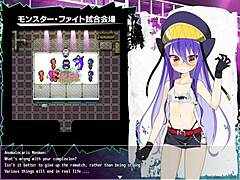 monster fight part 1 in anime style