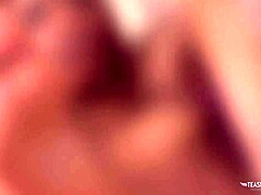 Ebony Babe Prepares Her Ass For Monster Cock With Dildo