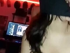 Hardcore assfucking and cumshot in public