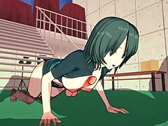 In this 3d hentai fantasy, an indian character with big ass and tits experiences intense sex leading to orgasm and squirting.