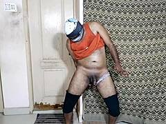 how does this black cock handjob feel in different positions?