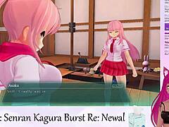 Vtuber Lewdneko Plays Senran Kagura Burst Part 1