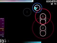 Exciting and challenging osu hentai gameplay in the second part