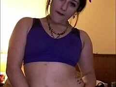 Sexy 18+ girl strips and teases 😍