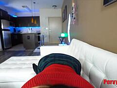 step dad gets cheered up before mom arrives home