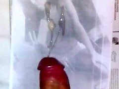 Paris Dylan gets off in cumtribute session