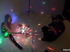 Alison Tyler Behind the Scenes Showing Big Tits and Ass