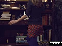 Feeling Intense: Alaina Dawson Creampied on Teacher's Desk in Teenfidelity