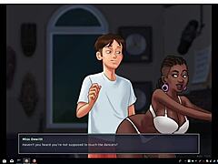 hey chatting about that summertime saga game where teacher gets fucked in trailer