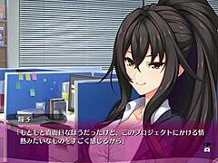 Watch this bukkake hentai game explode!