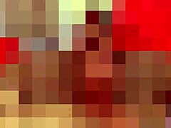 Tiny Teen's Jean Miniskirt Barely Covers Her Panties