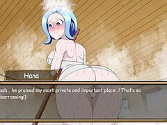 hana gets exposed in this anime game part 3! 😊