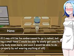 hana gets exposed in this anime game part 3! 😊