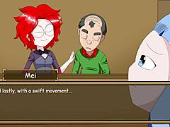 hana gets exposed in this anime game part 3! 😊