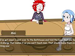 hana gets exposed in this anime game part 3! 😊