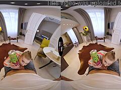 Stepbrother uses new toy on shaved pussy