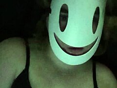 i'm sfw sc, caressin her big tits thru her black shirt n bra