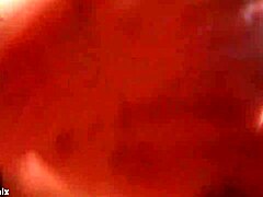 French slut intensely gropes herself in front of couple