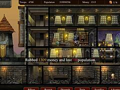 Barbarian king intensely creampies tight pussy in hentai game