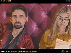 hot latina lesbian indulges in fetish foot sucking, teasing with small tits and ass