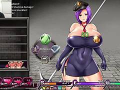 Karryn prisi�n hentai game features big tits and ass masturbation