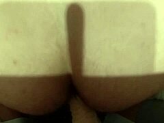 hetero dildo anal play with various toys