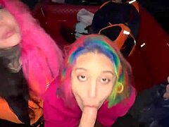 Curvy Girls Surprise Guy on Boat With Roxi Lips and Anna Batman