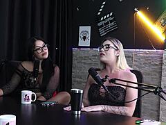 young brazilian women in see through lingerie for group experience