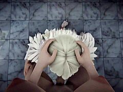 Russian Futa Valmet and Koko's intimate encounter in a laboratory