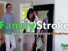 Wow, Aurora Belle bangs stepfamily on Familystroke Net!