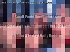 your tiny penis fails me every time, sph fun! 😡