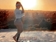 He caught mom noel masturbating and made her orgasm outdoors.