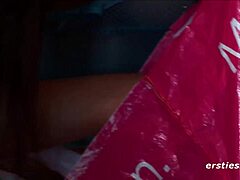 Amateur Hairy Lesbians Shower Then Perform Cunilingus on Each Other.