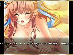 Erotic Anime Scene With Swimsuit Iron Horse