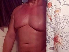 playing with myself in the shower while bathing