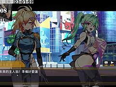 ai aino in machine girl training with big tits and ass