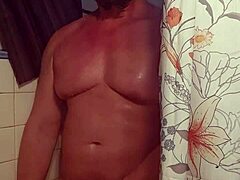 playing with myself in the shower while bathing