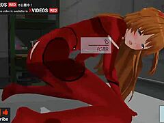 uncensored hentai asuka footjob asmr